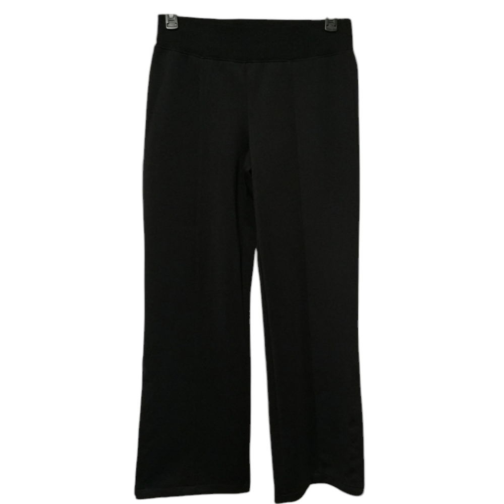 Betsy Johnson Black Pointe Split Hem Ankle Snap Pants sz Medium